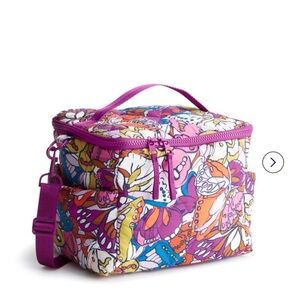 Vera Bradley cooler lunch flutter new with tags